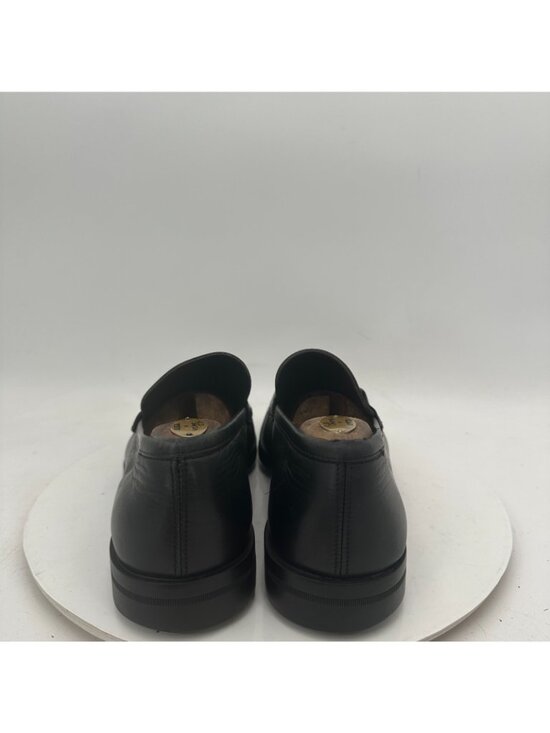 Salvatore Ferragamo Men Size 8 EE Black Leather Horsebit Loafer Dress Shoes main image 11